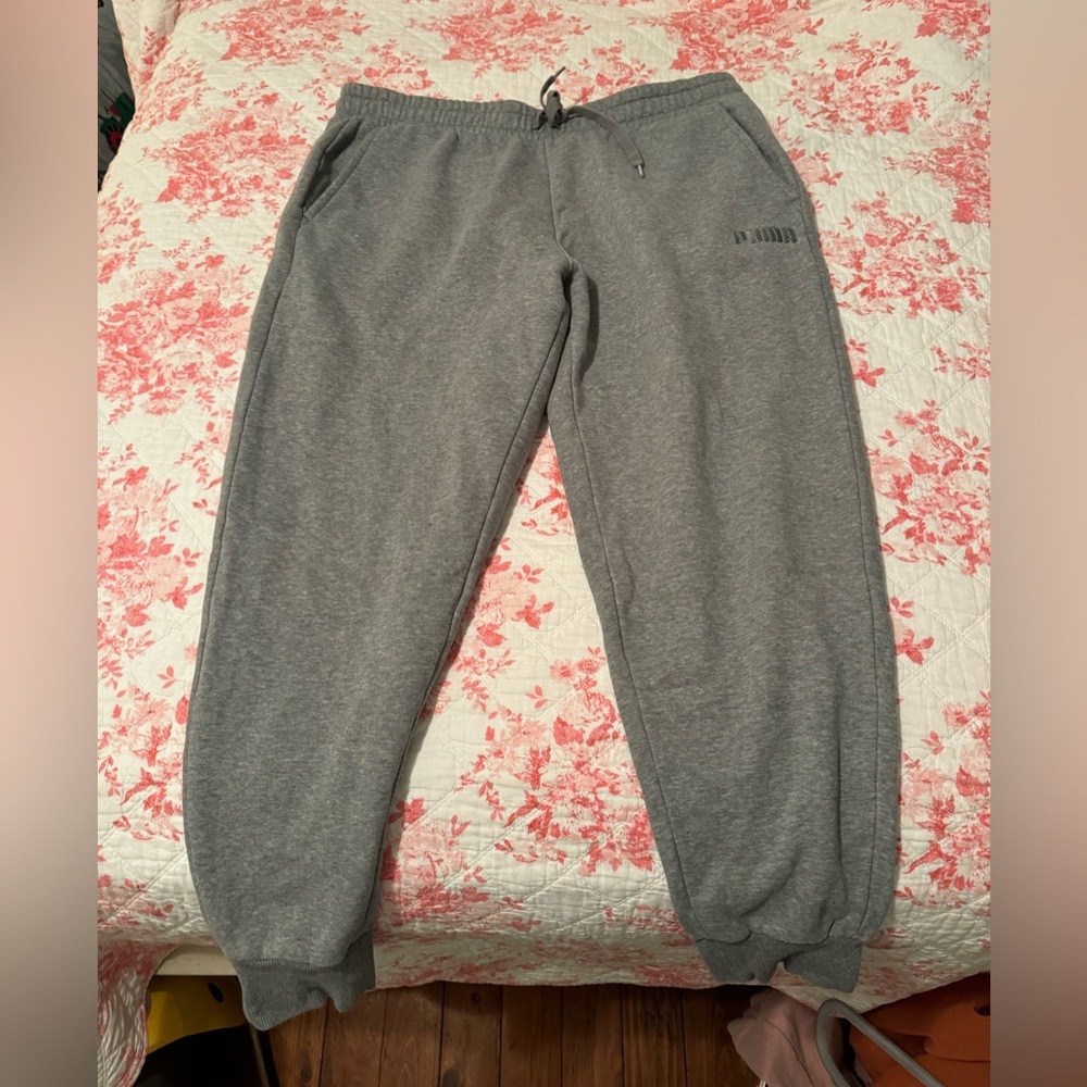 Puma Gray Men's Joggers